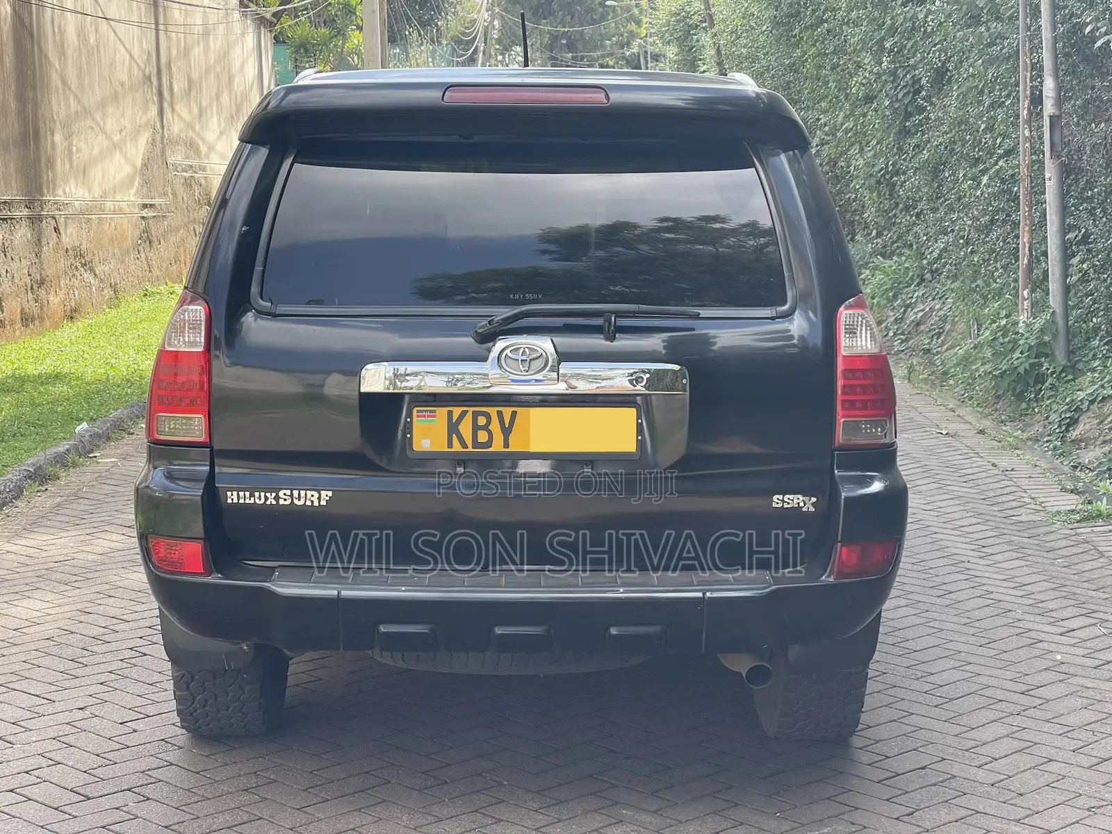 Toyota Hilux Surf 2007 Black