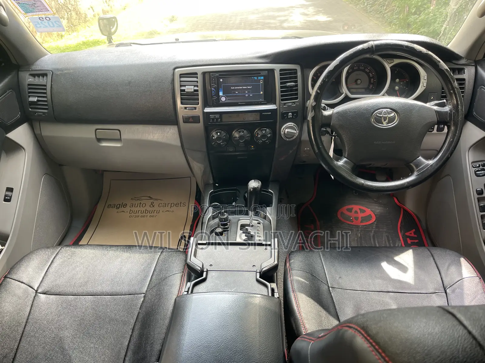 Toyota Hilux Surf 2007 Black