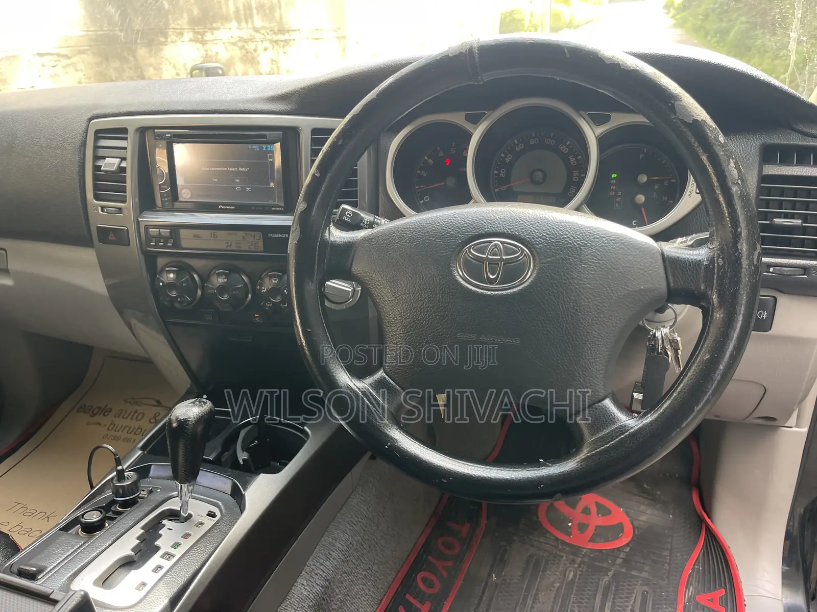 Toyota Hilux Surf 2007 Black