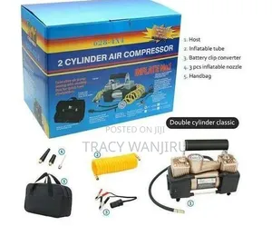 Portable Air Double Cylinder Compressor