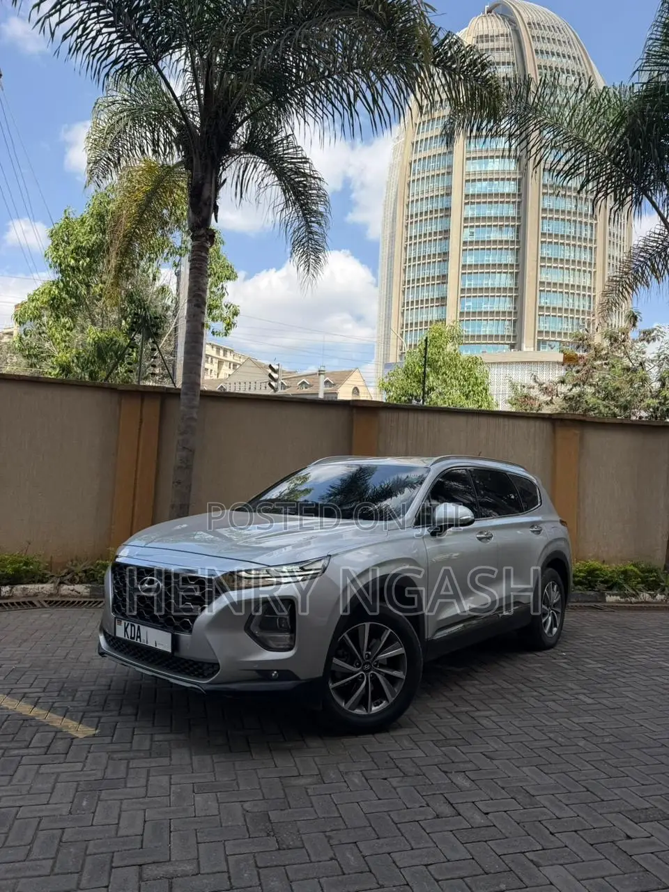 Hyundai Santa Fe 2019 Silver