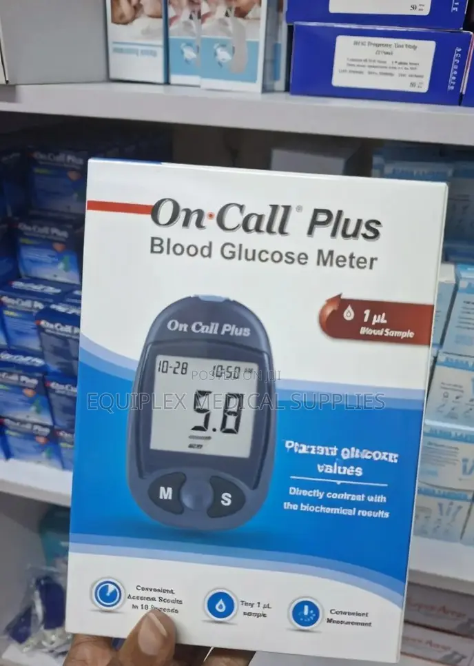 Oncall Plus Glucometer Machine (Glucometer Machine)