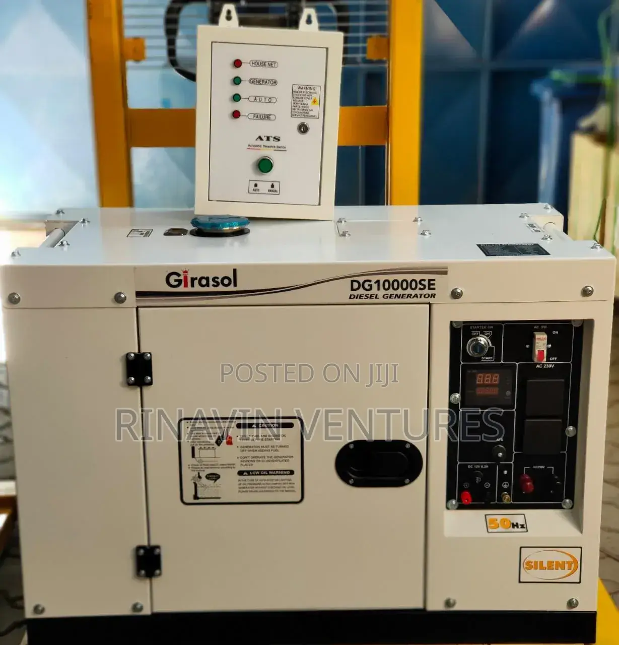 Girasol Diesel Silent Generator 8kva