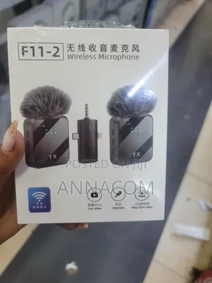 F11-2 3-in-1 Wireless Microphone for Seamless Recording Across Devices