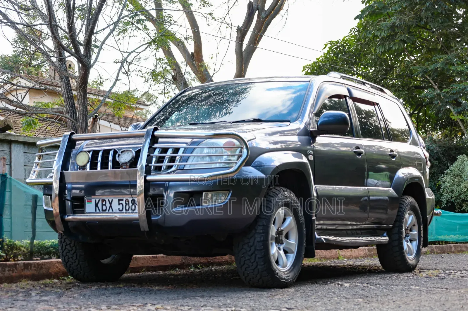 Toyota Land Cruiser Prado 2007 Gray