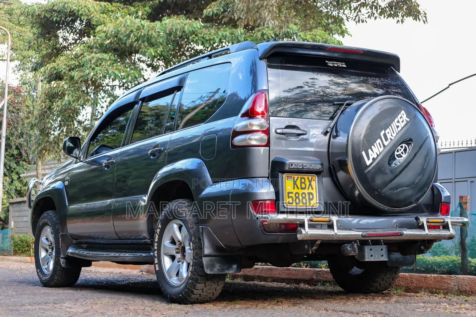 Toyota Land Cruiser Prado 2007 Gray