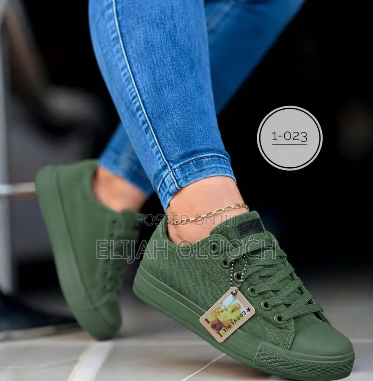 Converse Jungle Green