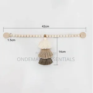 2pc Strong Magnet Curtain Ties Elastic Rope Curtain Ties