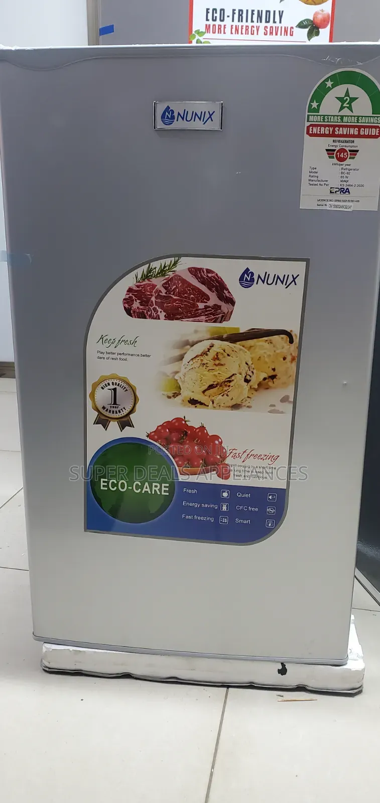 92 Litres Nunix Fridge