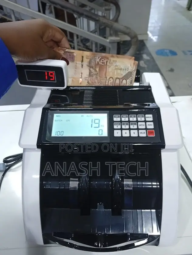 Intelligent Banknote Bill Counter With Counterfeit Detection