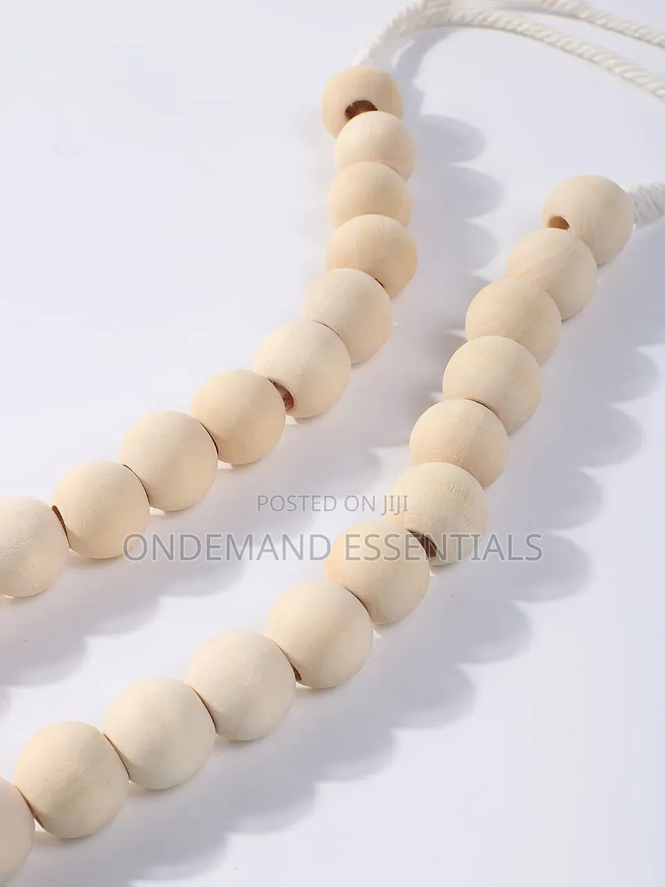 Macrame Curtain Tiebacks Wooden Beads Home Decoration