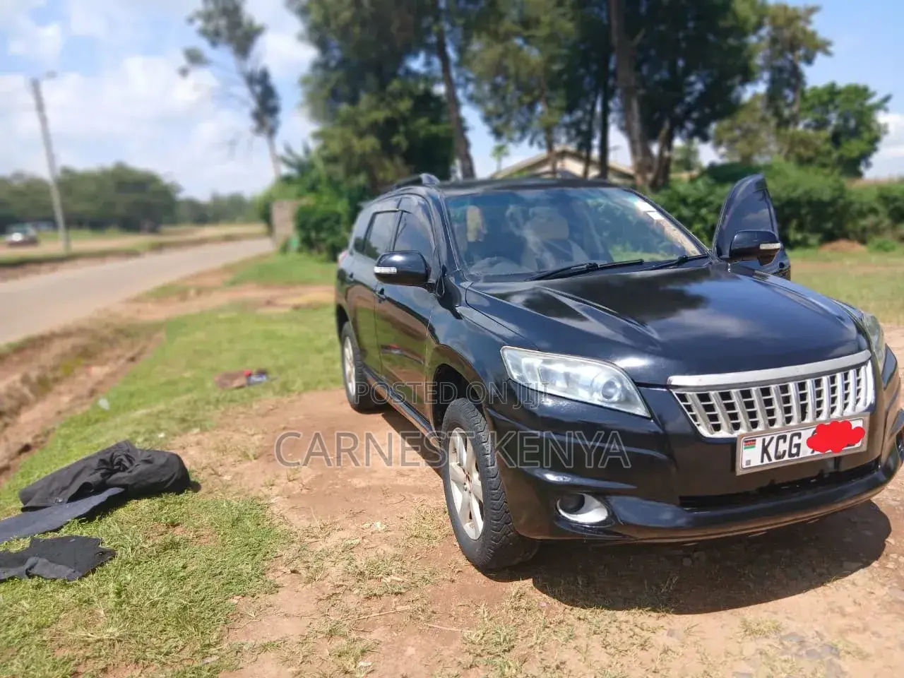 Toyota Vanguard 2008 Black