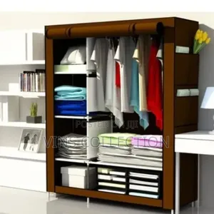 2 Column Metallic Wardrobe