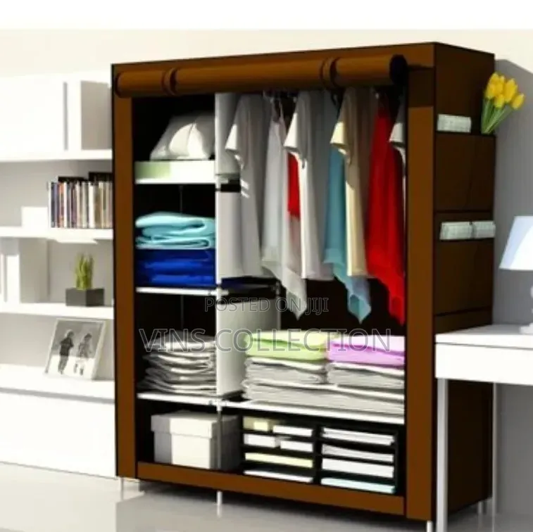 2 Column Metallic Wardrobe