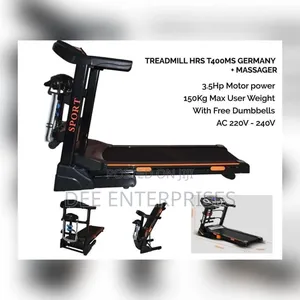 Auto Incline Treadmill With Massage Belt