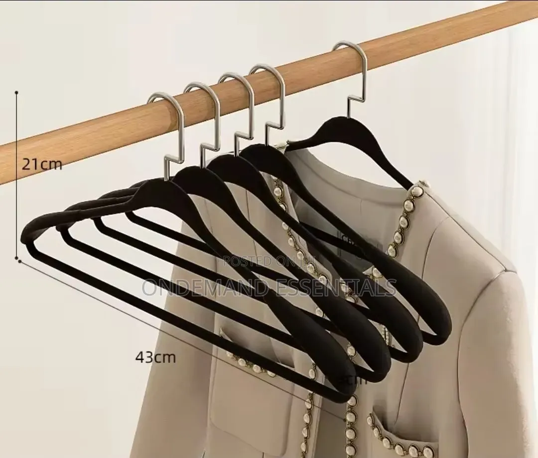 New Arc-Shaped Thickened Clothes Hanger 10 PCS
