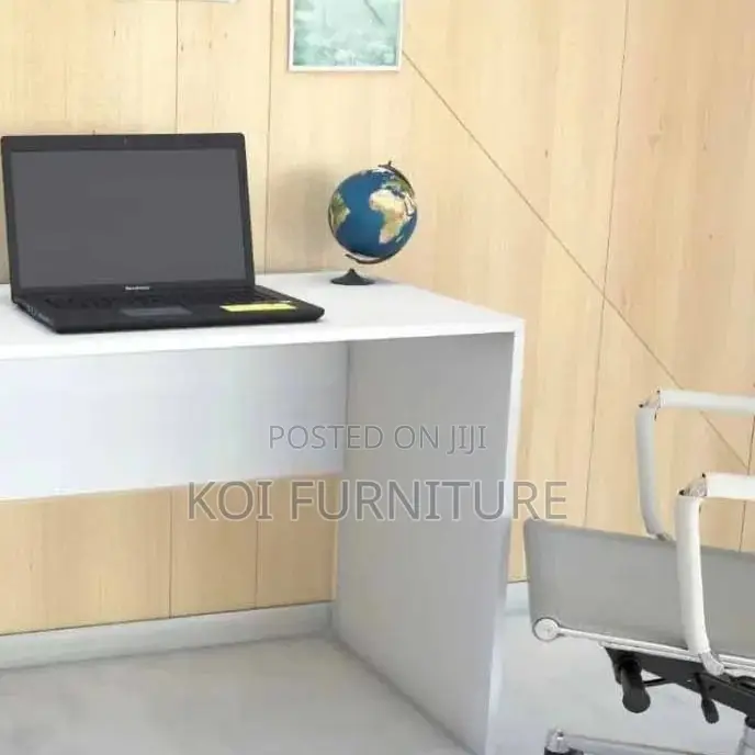Office Desk; 1200mm Clerical Office Desk With Book Cabinet