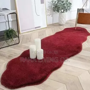 Ultra Soft Rabbit Fur Carpet | 60x180cm | Bedside Decor