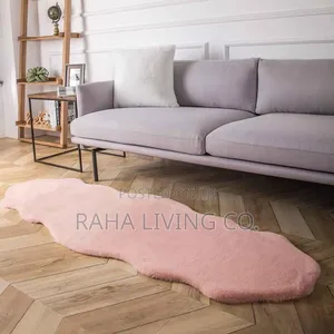 Ultra Soft Rabbit Fur Carpet | 60x180cm | Bedside Decor