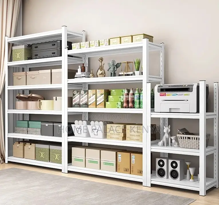 Storage Rack; 5-Layer Adjustable Storage Rack Floor-Standing