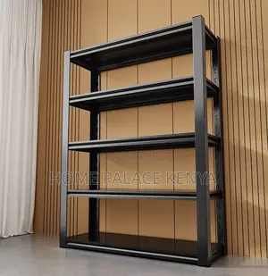Storage Rack; 5-Layer Adjustable Storage Rack Floor-Standing