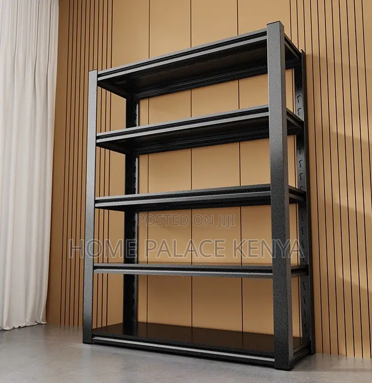 Storage Rack; 5-Layer Adjustable Storage Rack Floor-Standing
