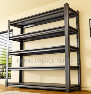 Storage Rack; 5-Layer Adjustable Storage Rack Floor-Standing