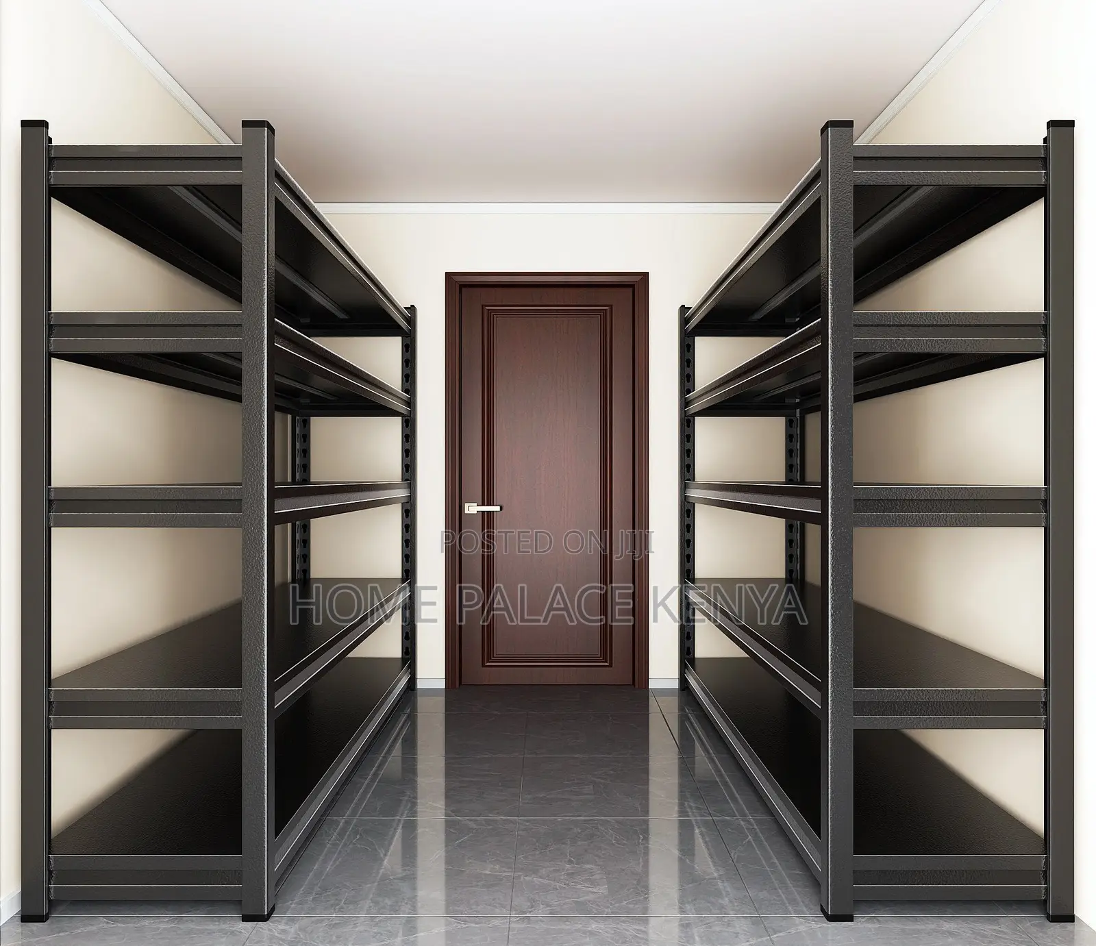 Storage Rack; 5-Layer Adjustable Storage Rack Floor-Standing