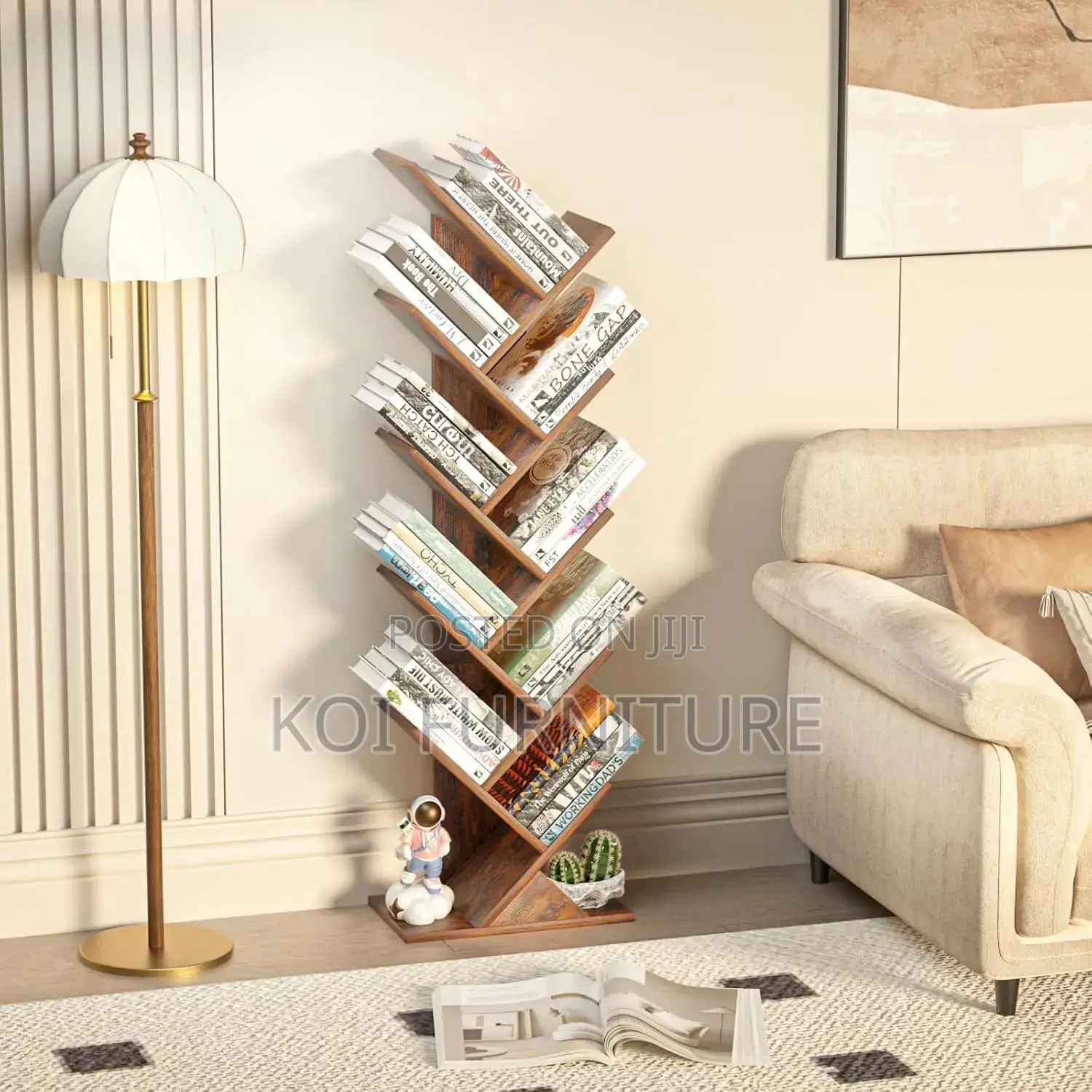 Storage Units; Home Office Tree-like Bookshelf Units