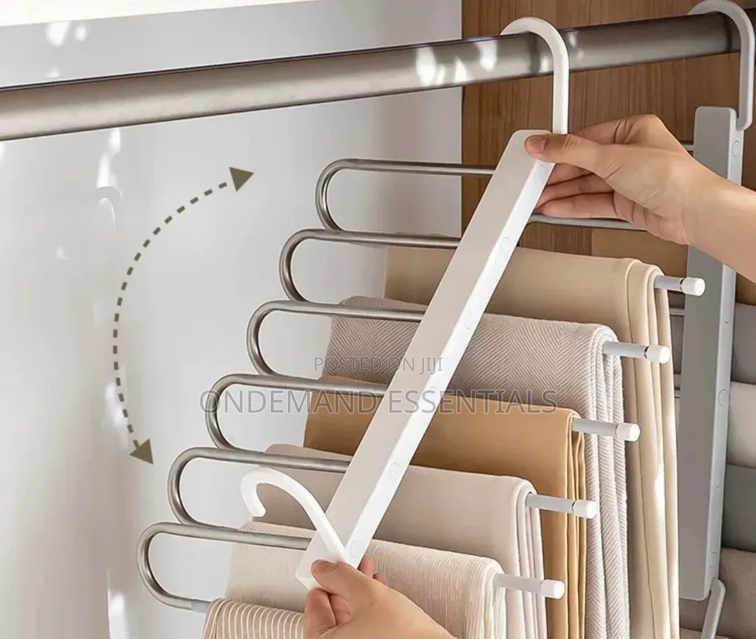 Heavy Duty 6 Layer Folding Pants Hanger