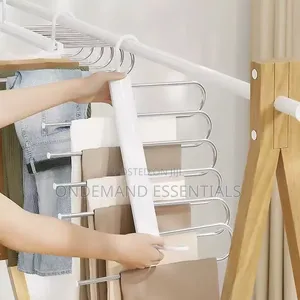 Heavy Duty 6 Layer Folding Pants Hanger