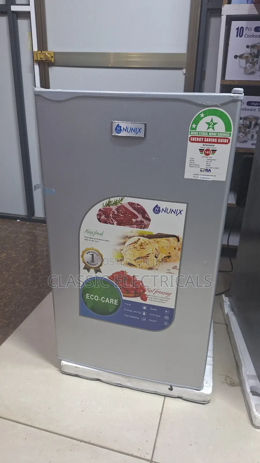 Nunix 92l Single Door Refrigerator