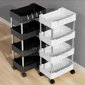 Multipurpose Storage Rack With Wheels