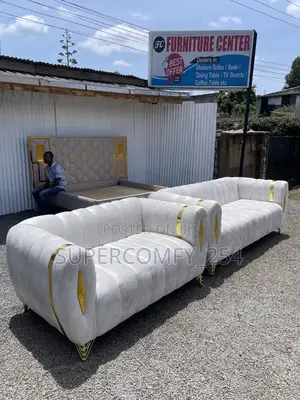 Gold Detailed Classic Sofas