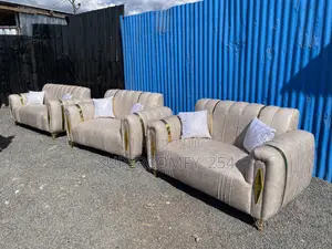 Gold Detailed Classic Sofas