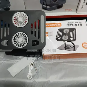 Notebook Pc Stands Available With Dual Fans