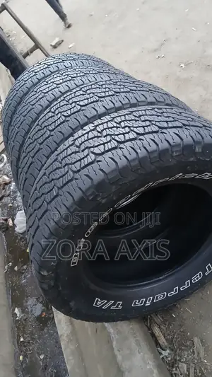 Bf Goodrich 265/65/17 Tyres - 90% Tread - Set of 4