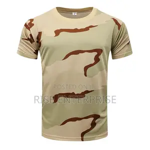 Tactical Outdoor T-shirts-desert Camouflage