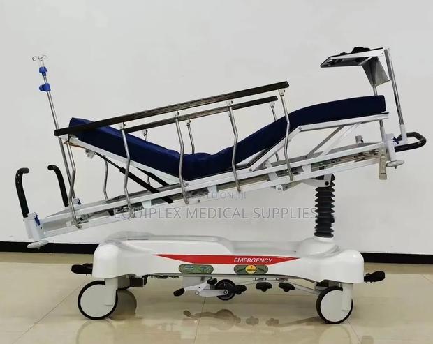 Hydraulic Patient Transfer Stretcher (Height Adjustable)