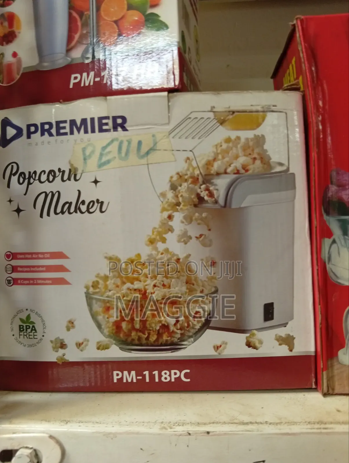 Popcorn Maker Pm-118 Pc