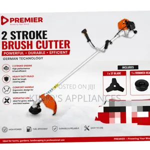 Premier 2 Stroke Commercial Use Brush Cutter and Grass Cutter Trimmer