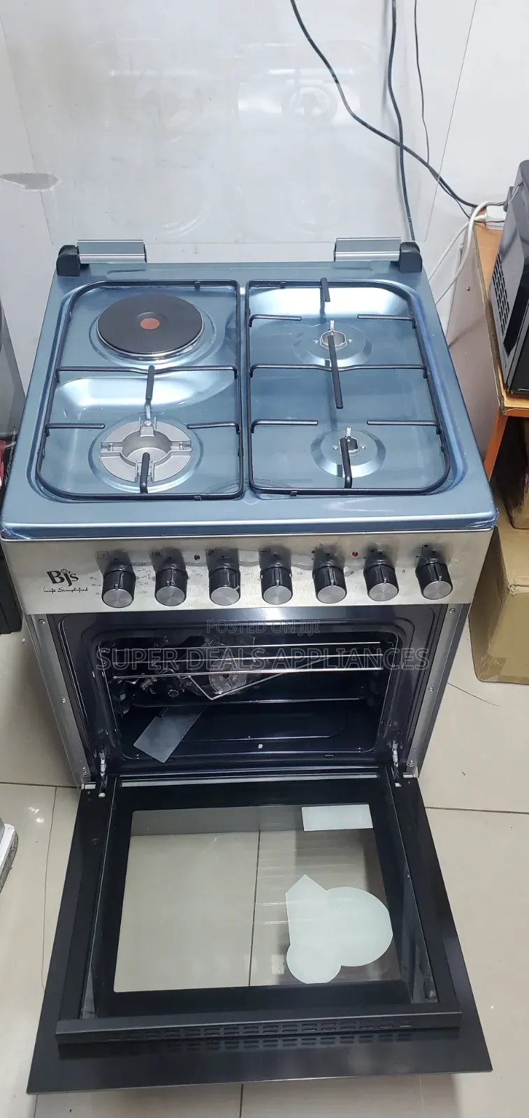 BJS 3+1 60 by 60 Standing Cooker