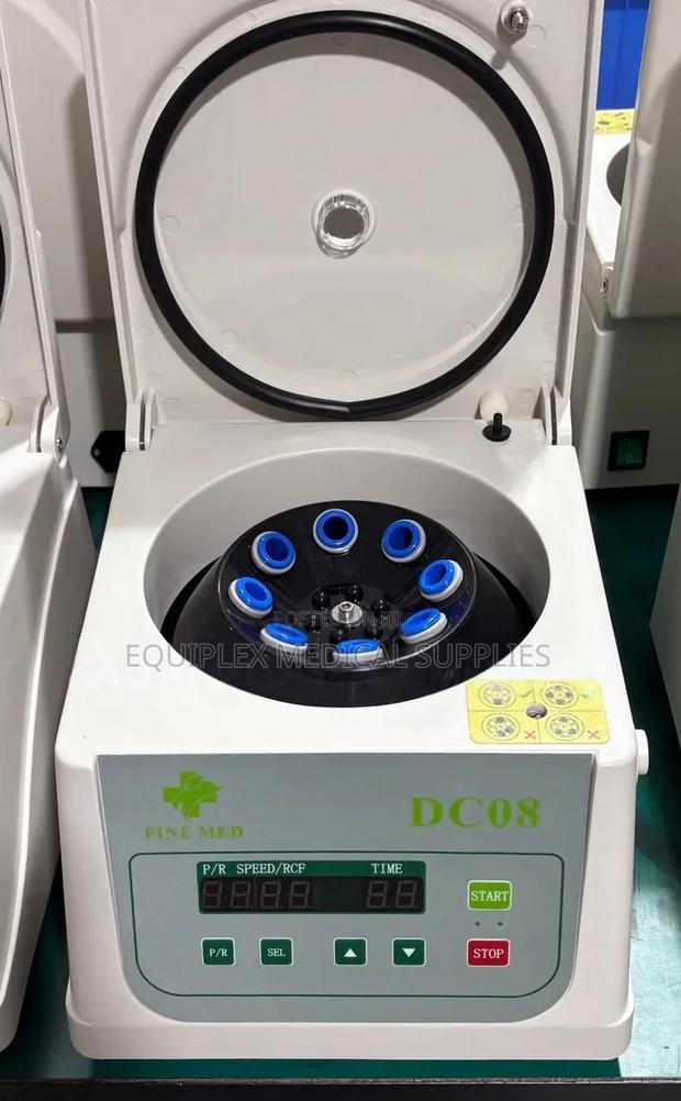 Digital 8 Tube Centrifuge With High Speed Motor