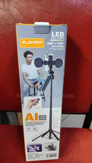 Professional Ai Plokama Tripod for Tiktok, Youtube Live Streaming