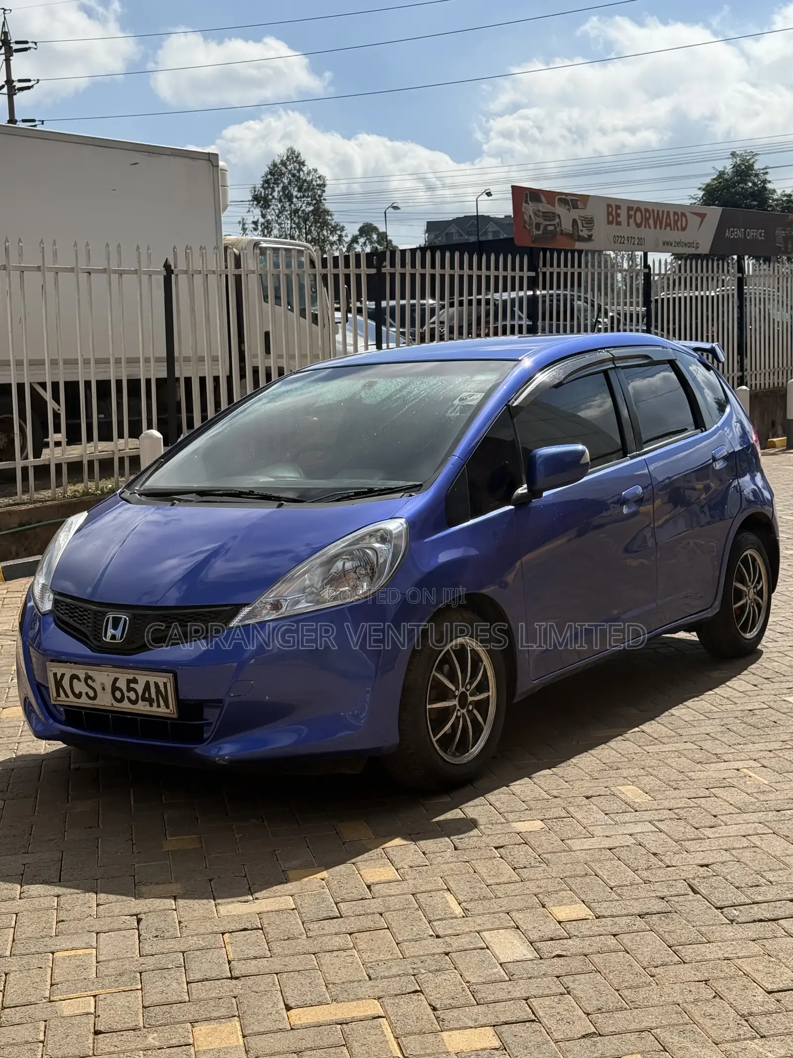 Honda Fit 2011 Blue