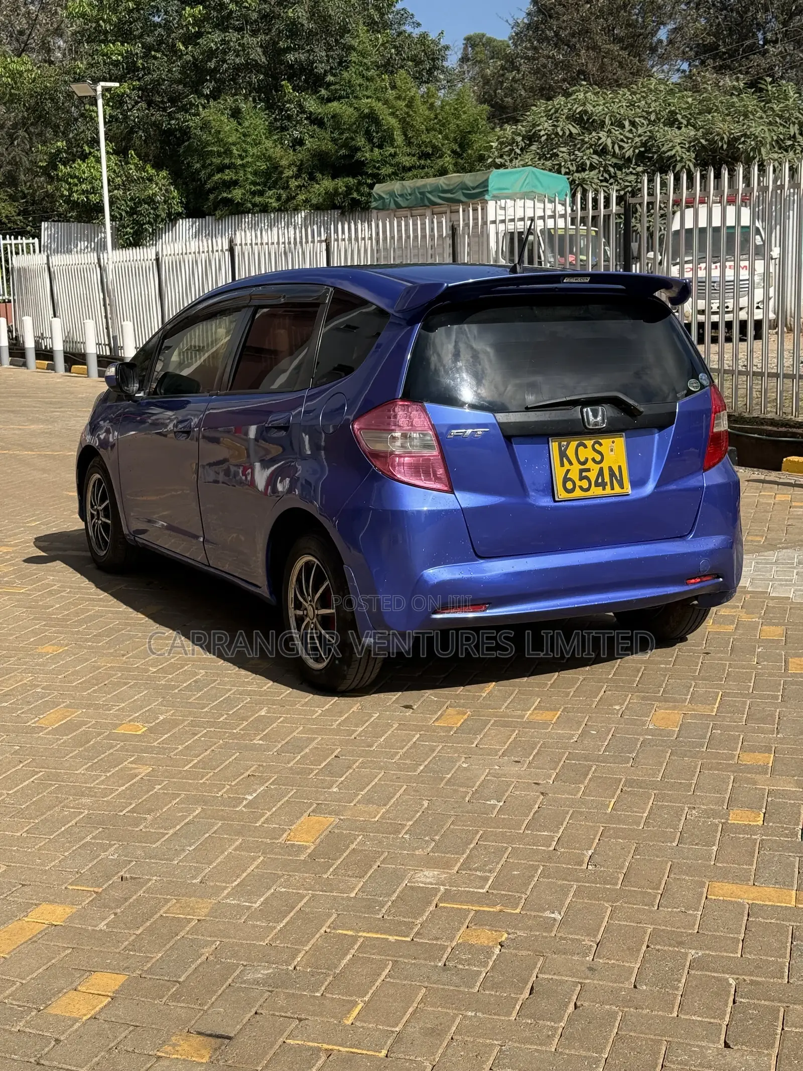 Honda Fit 2011 Blue