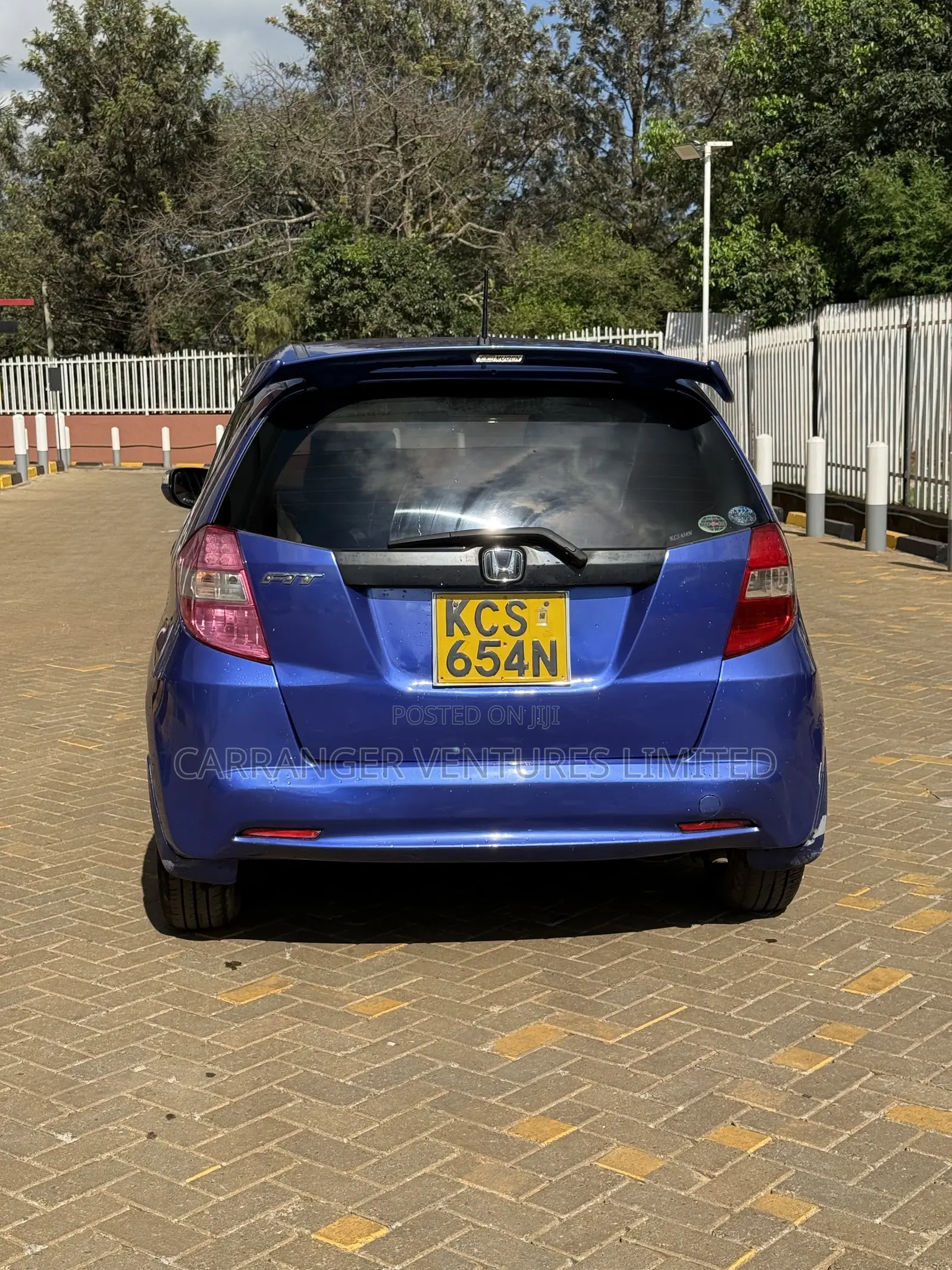 Honda Fit 2011 Blue