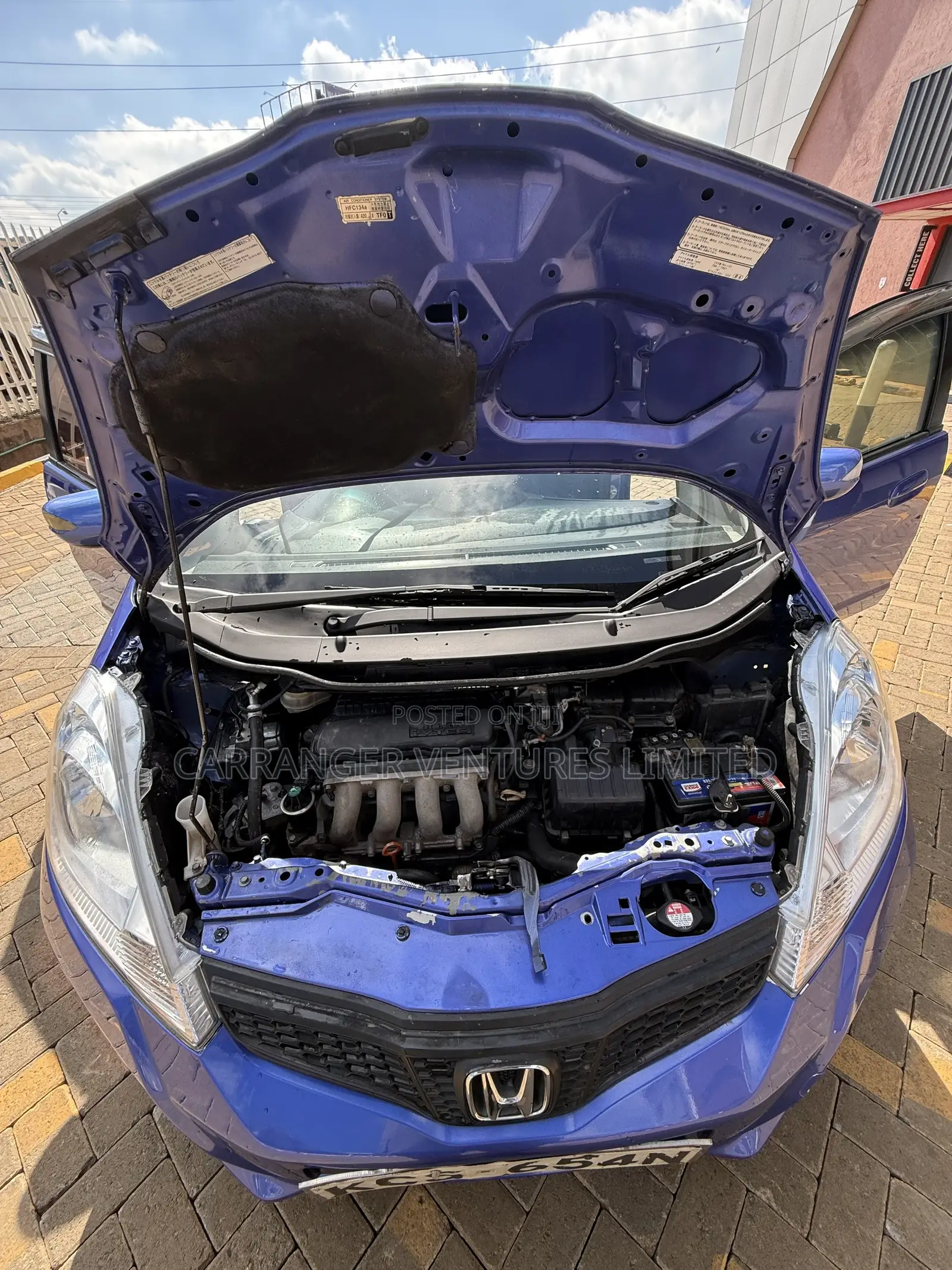 Honda Fit 2011 Blue