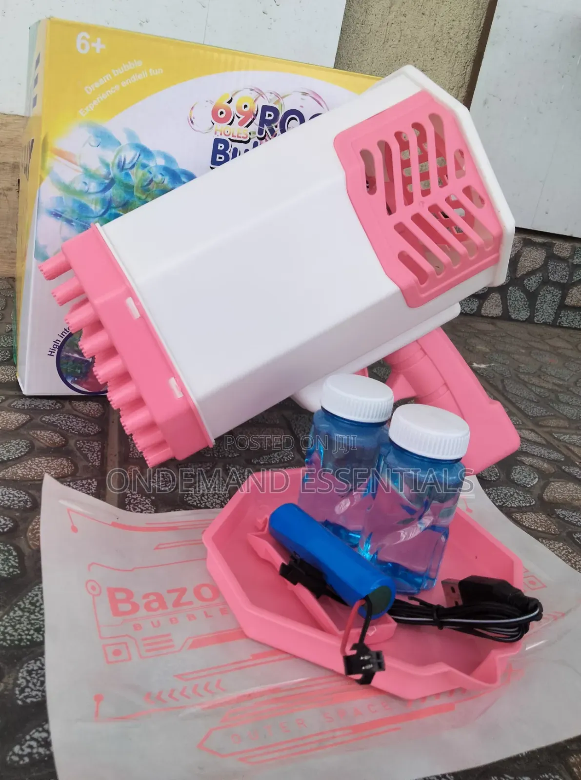 Bazooka Bubble Gun 69 Holes
