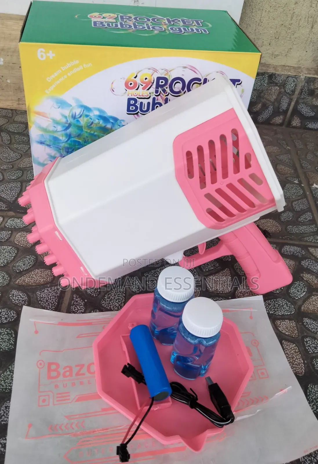 Bazooka Bubble Gun 69 Holes